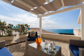 Отель 3 bedrooms appartement at Piano di Trappeto 1 m away from the beach with sea view furnished terrace and wifi, Траппето